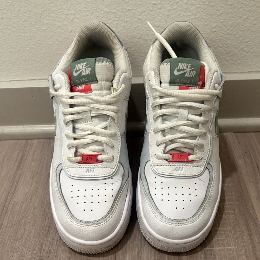 Nike Kids Sneakers - White and Red Accents